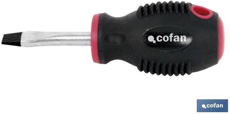 Kurzer Cr-Molybdän-Schraubendreher Sl-6,5x38