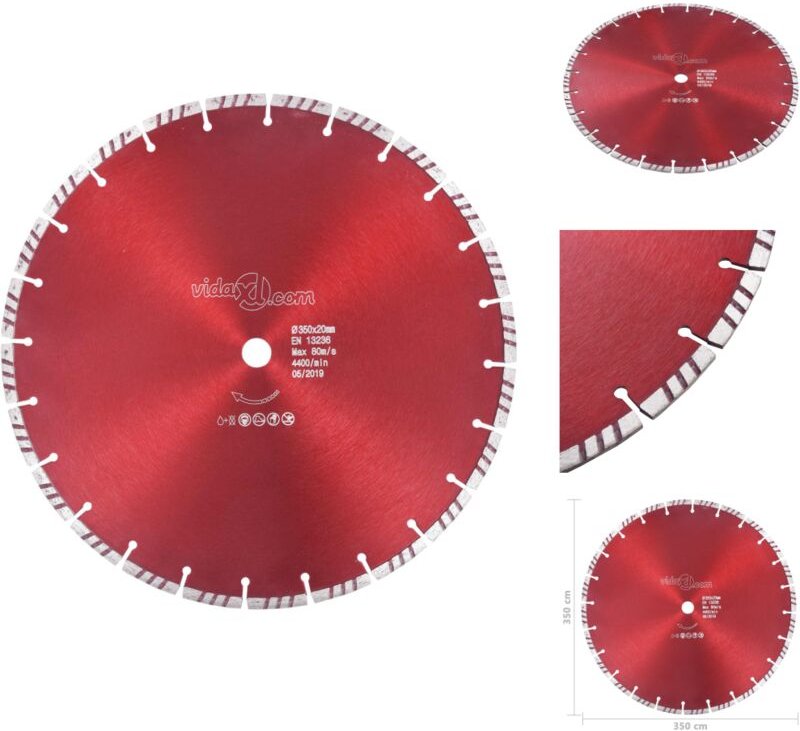 Sägeblätter - Living Diamant-Trennscheibe mit Turbo Stahl 350 mm