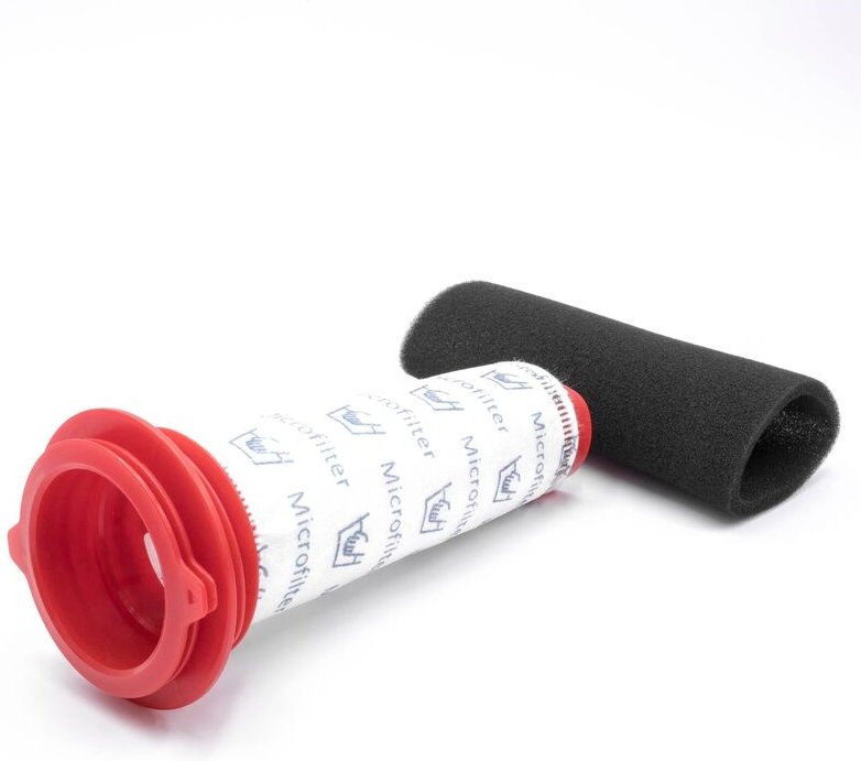 Filter-Set kompatibel mit Bosch Athlet 25.2V BCH6AT25TW/01, BCH6AT25TW/02 Staubsauger - 2x Filter (Schaumstoff-Filter, M...