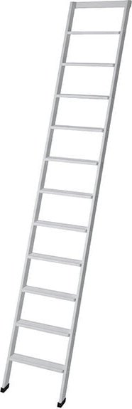 Echelle Direct - Holz Stufenleiter 11-stufig - zu erreichende Höhe 2.58m - UP-275-BL