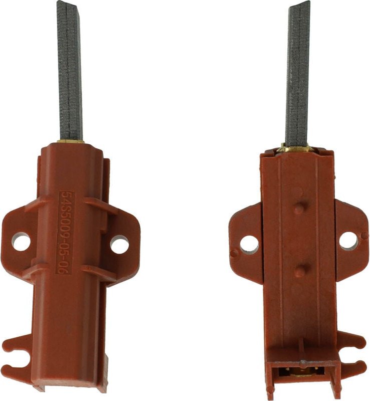 Vhbw - 2x Kohlebürste mit Sockel kompatibel mit Indesit C00140840 = ARI140840 (482000081596) Welling-Motoren für Waschma...