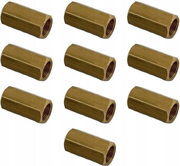 10x Bremsleitungsverbinder, Innengewinde M12x1 SF (ŁPS-3)