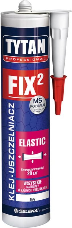 Fix2 Elastischer Montagekleber 290ml Weiss Titan - Fix2 El Glue