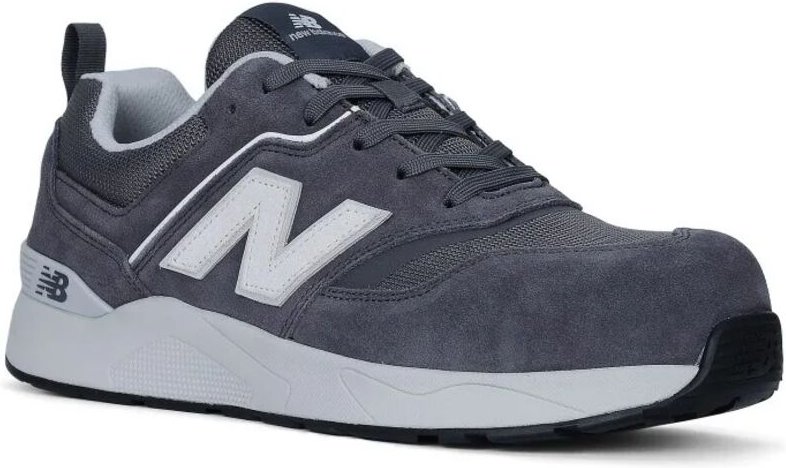 Thumbnail - Sicherheitsschuh New Balance Elite Lite Meelcap S1 pl - Grau/Weiß - T.41.5 Carhartt S4MEELCAPGWD8