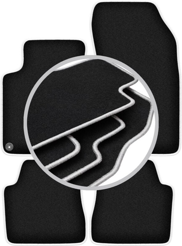 CARLUX-SILVER Autofußmatten für: Citroen C4 III Fließheck (2020-)