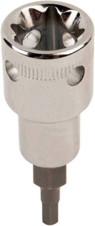 Bahco 1/2-Vierkant-Antriebssteckschlüssel mit vier Bohrungen zur sicheren Befestigung, für 4-mm-Sechskantschrauben