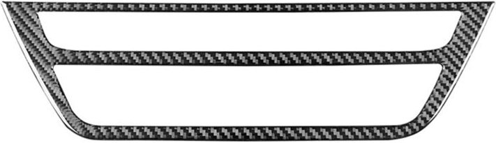 Tlily - Für bmw 5 Series G30 G38 2018-2021 Kohlefaser-Auto-Zentralsteuerung CD-Tastenfeld-Trimmabdeckung Innenzubehör