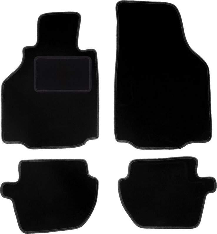 Schwarze Velours-Fußmatten für: Typ Porsche 911. 996 Coupé (1997–2004)