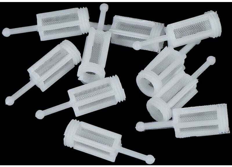 Ahlsen - 50 Stück Farbfilter Schwerkraft-Spritzpistolenfilter Einweg-Sprühfilter Feinmaschige Universal-Schwerkraft-Spri...