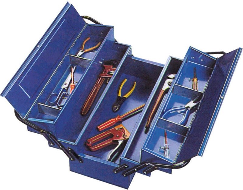 Arza - Metall-Werkzeugkasten Nummer 6 400x215x2405 COMP11006