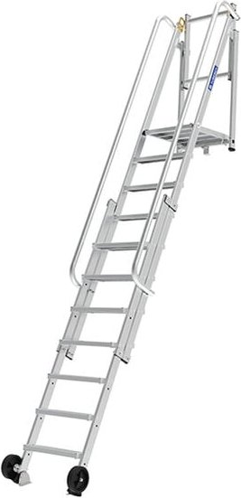 Zugangsplattform 8 bis 15 Stufen - Reichhöhe von 1.80 bis 2.90m - 2451208