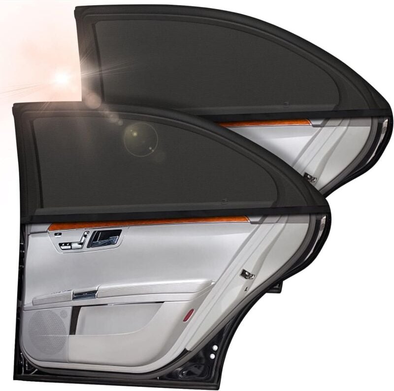 Sonnenschutz fürs Auto für Babys, 2er-Pack Auto-Sonnensocken für Kinder und Haustiere, blockiert UV-Strahlen und schützt...