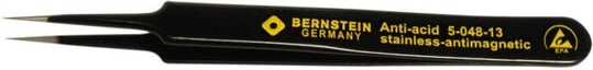 Bernstein - Tools for Electronics 5-048-13 SMD-Pinzette 5 sa Super-spitz 110 mm