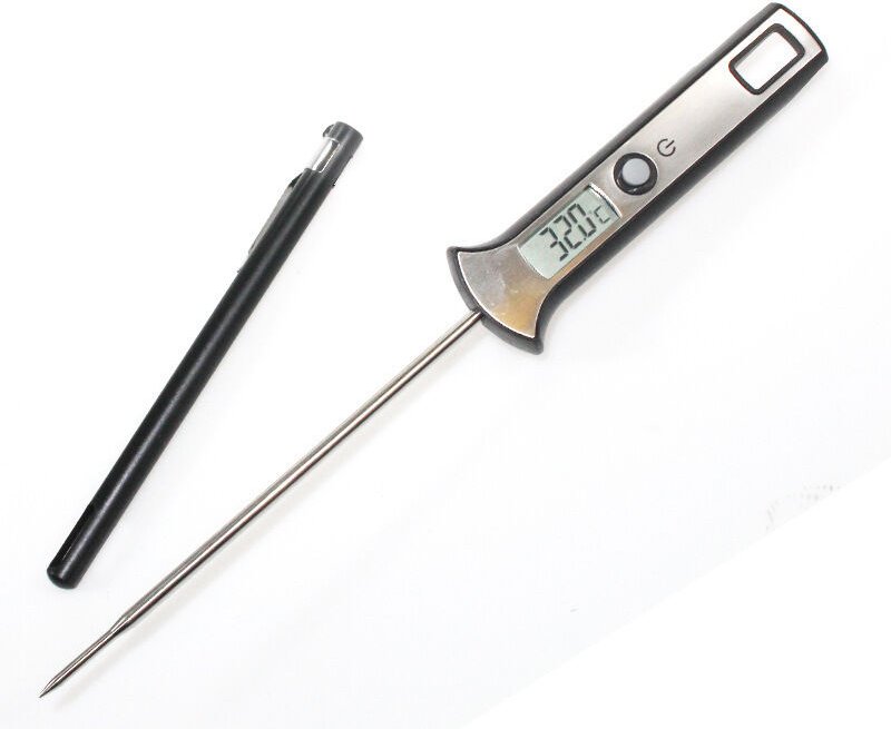 Thumbnail - Elektronisches Koch-Küchenthermometer, Sonde mit variablem Durchmesser, Öltemperatur, Milchthermometer, Grill-Lebensmitt...