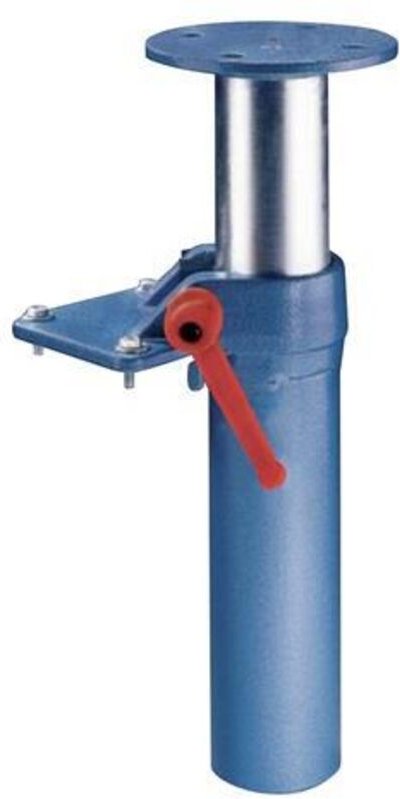 Höhenverstellgerät für Backenbreite 120 mm für mit Zweilochbefestigung um 360° drehbar