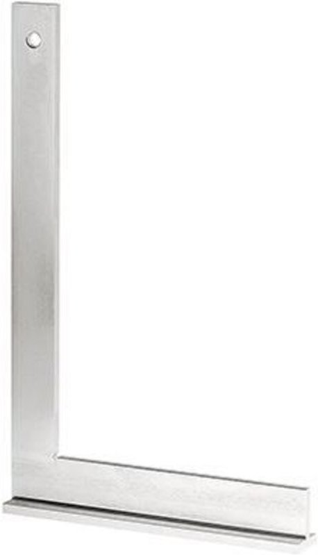 Schlosserwinkel verzinkt 250x160 mm mit Anschlag - Format