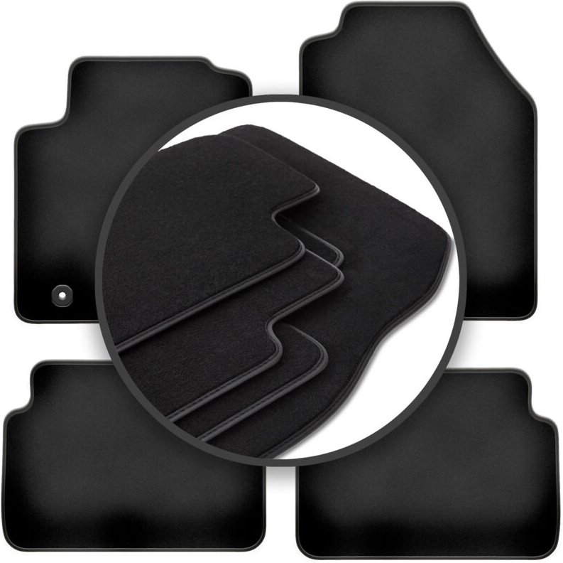 Premium-Fußmatten für: Ford Focus MK1 FL Fließheck, Limousine, Kombi (2001-2004)