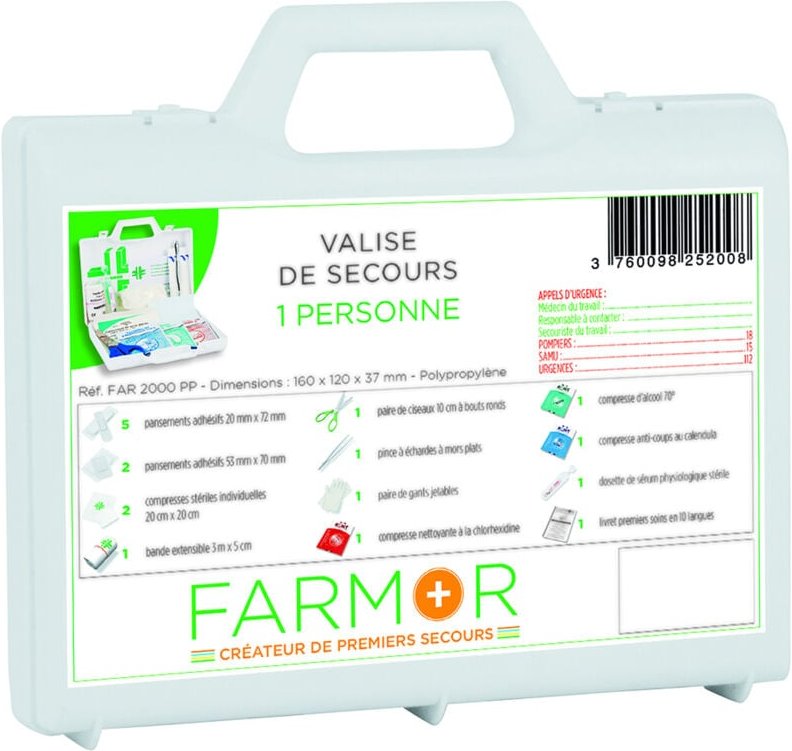 Thumbnail - Individueller Farmor-Rettungskoffer Für 1 Person -Far2000pp