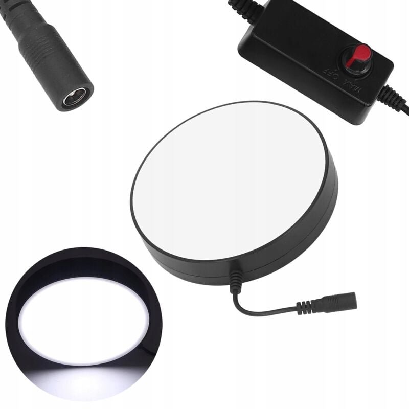 Unten LED-Beleuchtung 135 mm Mikroskop einstellbare Helligkeit AC230V