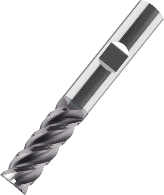 VHM-Schaftfräser lang tialn Typ n-h hb 16 mm