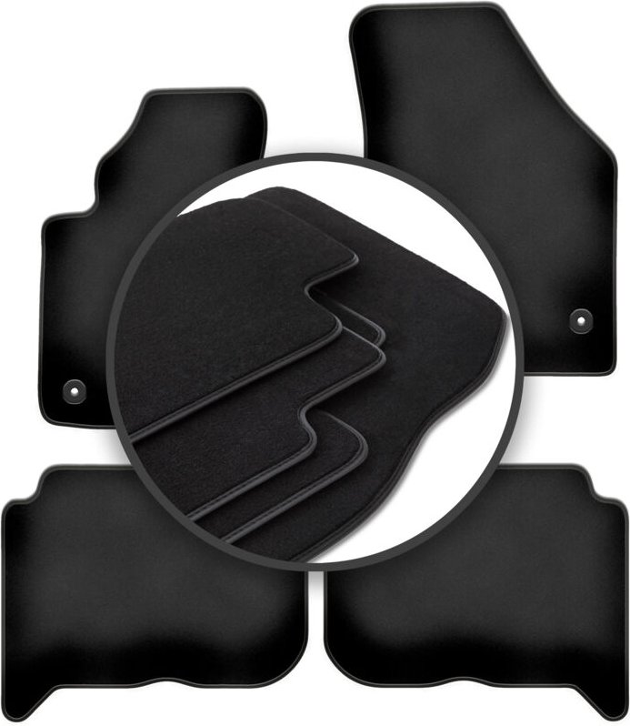 Premium-Fußmatten für: Volkswagen Touran I 2FL Minivan (2010-)