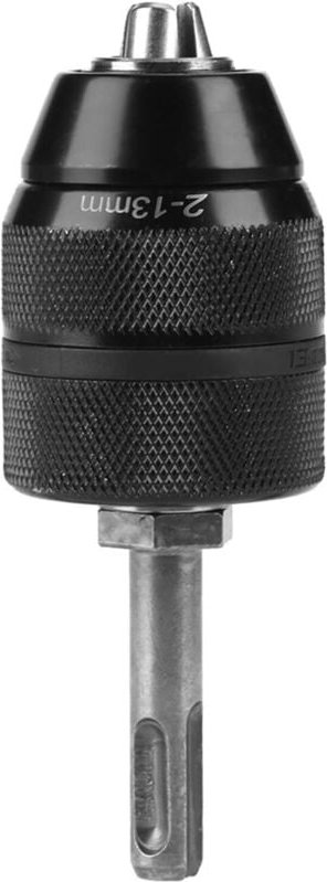 Tigrezy - SDS-Bohrfutter, Bohrfutter, 2-13 mm 1/2-20UNF mit SDS-plus-Werkzeugadapter, 3-Backenfutter-Schnellwechsel-Umrü...