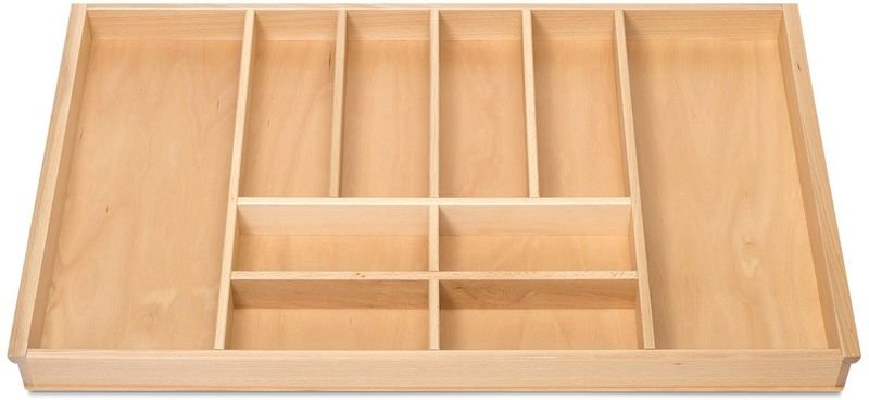 ORGA-BOX III Buche Besteckeinsatz Besteckkasten 900 mm für Nobilia ab 2013