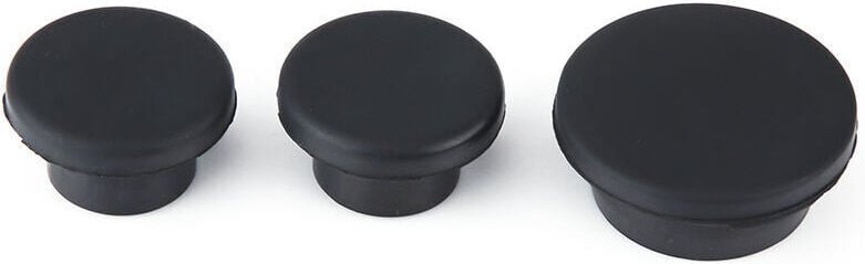 Thumbnail - 3Pcs Gummi Heckklappe Stecker für Jeep Wrangler jk 2007-2018 Reserverad Träger mumu