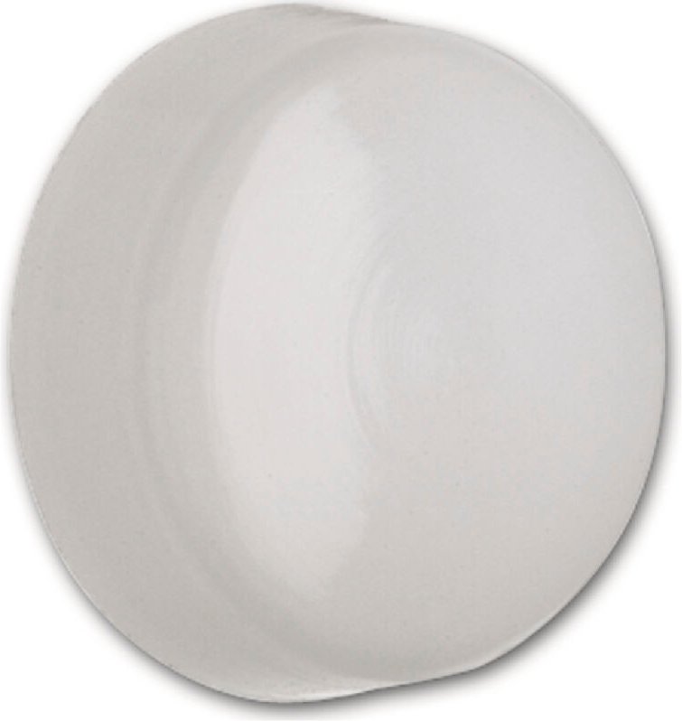 No Brand - Abdeckkappen (Rosetten Kappen) für Schrauben ø 5,0/5,0/M5 Polyäthylen grau