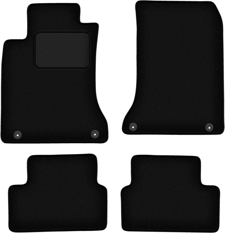 Schwarze Veloursmatten für: Infiniti Q30 Fließheck (2015-2019)