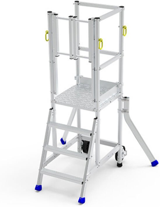 Matisère - Zugangsplattform - 5 Stufen - Plattform Höhe de 1.25m - ER5SL-SPG