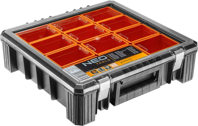 Organizer mit Eimern 40 x 40 x 12 cm