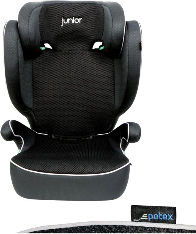 Petex - Basic 1500 schwarz hdpe nach ece R129 Kindersitz Schwarz