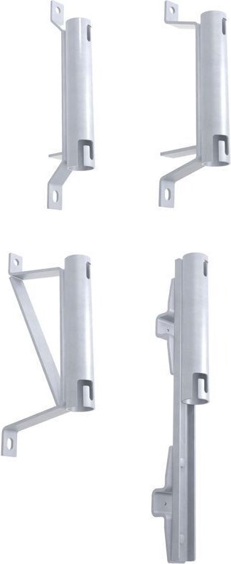 Zarges Einsteckhülse Stahl 30mm Wandabstand