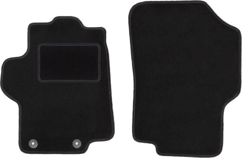 Vordere Matten schwarz für: Peugeot 1007 Minivan (2004-2009)