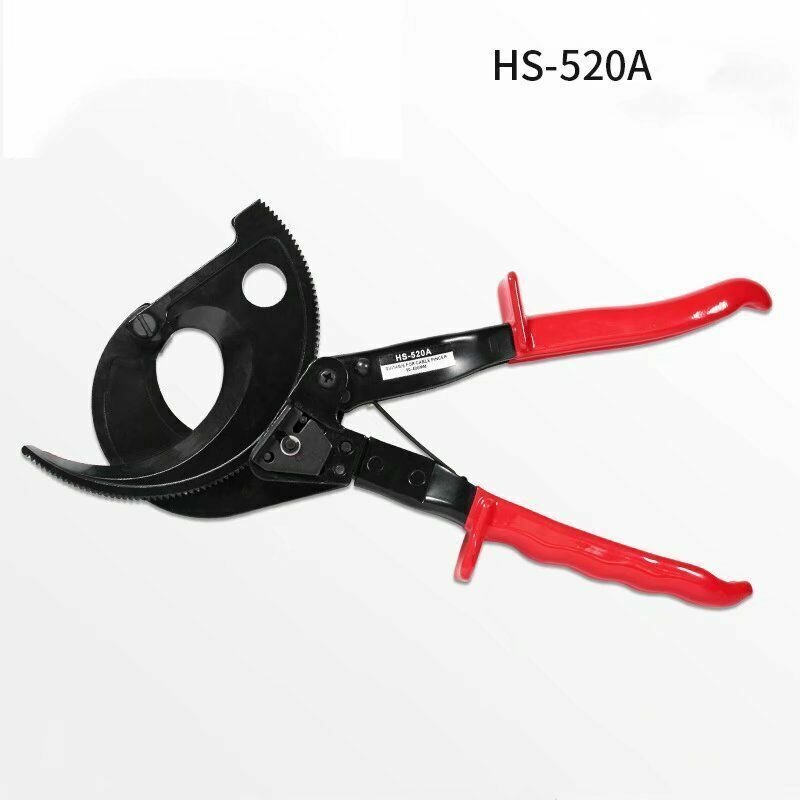 Ratschenkabelschneider für Aluminium und Kupfer (400 mm²)