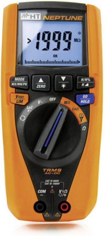 Ht Neptune Installationstester, VDE-Prüfgerät kalibriert (iso) VDE-Norm 0413 - Ht Instruments