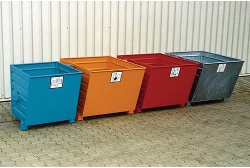 Bauer Stapelkipper BSK 70, lackiert, Lichtblau