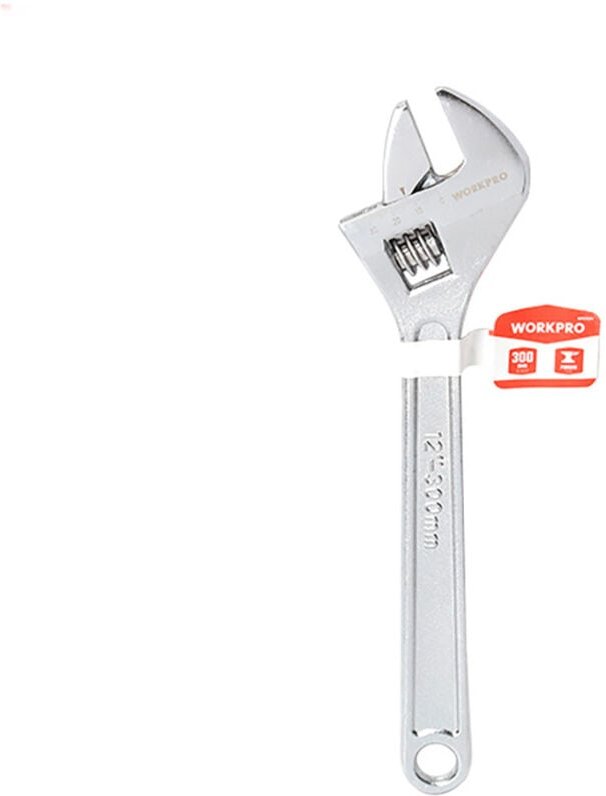 25cm verstellbarer Schraubenschlüssel aus rost- und korrosionsbeständigem Chrom-Vanadium-Stahl