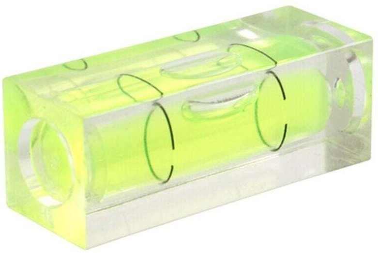 Thumbnail - Stück 15 × 15 × 40 mm Wasserwaage, quadratische Mini-Wasserwaage, kleine Wasserwaage, Präzisions-Wasserwaage mit Luftbla...
