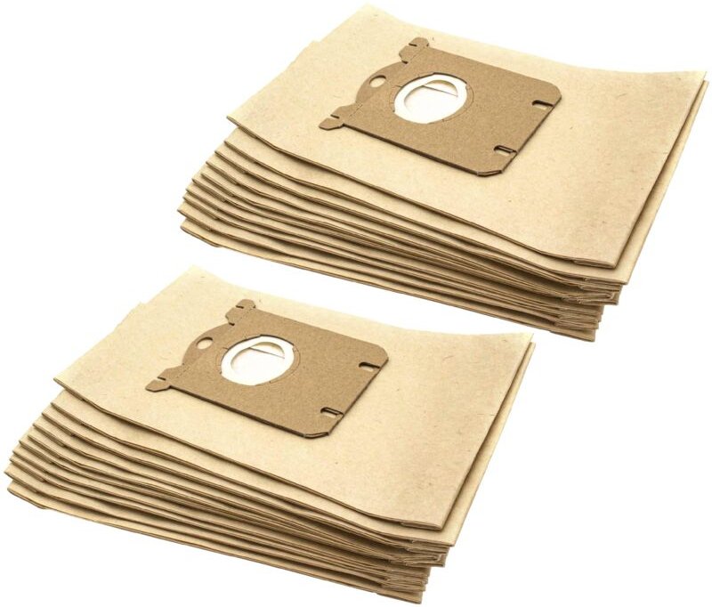 20x Staubsaugerbeutel kompatibel mit Electrolux e Parketto, el 7020B, el xxl 10 - 300, Ergospace Parketto, Ergospace xxl...