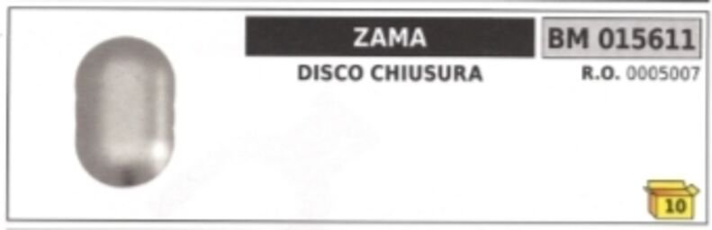 ZAMA-Verschlussscheibe 0005007
