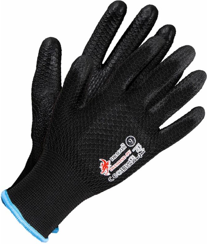 Rękawice robocze dragon pu roz- 9