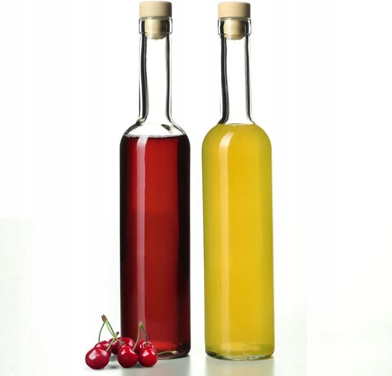 Flaschen mit Korkenverschluss, 500 ml, 2 Stück - Kadax