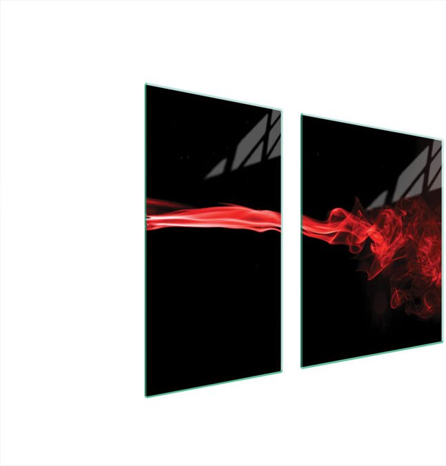 GLASSCHUTZPLATTE FÜR HERD 90x52 SCHWARZ