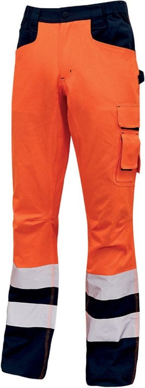 U-Power Light Arbeitshose mit hoher Sichtbarkeit - XXL - Orange