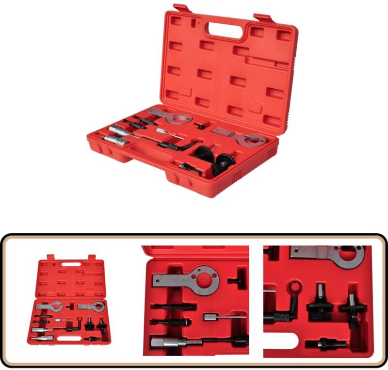 Vidaxl - Motor-Einstellwerkzeug-Satz Geeignet für opel - Fiat Autoreparatur - Zahnriemwechsel Werkzeugset - Kettenrad Re...