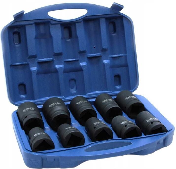Kraftsteckschlüssel 1" 17-41MM 10Stk. M58261 MAR-POL