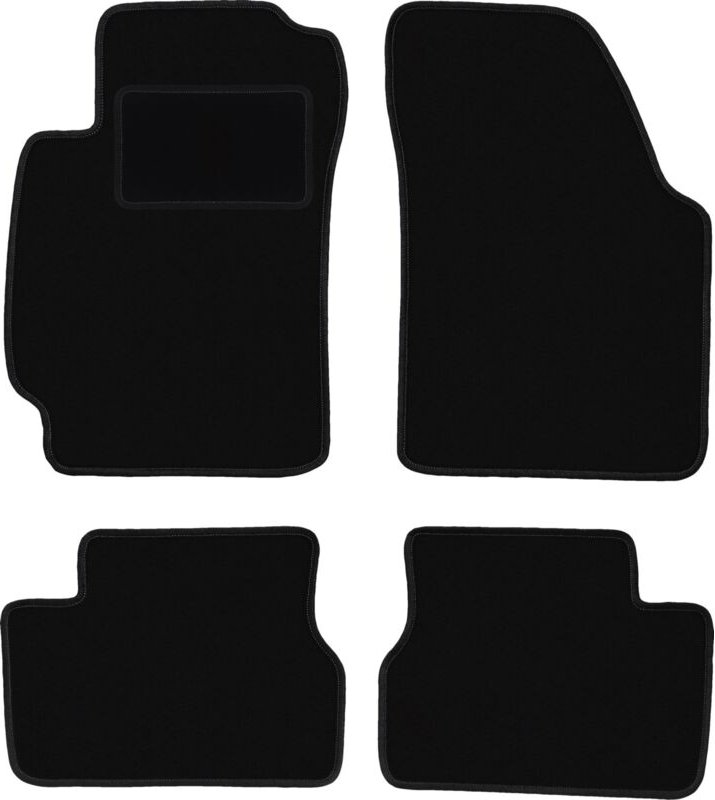 Schwarze Velours-Fußmatten für: Honda HR-V I Crossover (1999-2006)