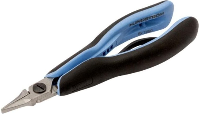 Lindström Elektronik-Flachzange, ganze Länge: 150 mm